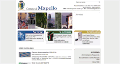 Desktop Screenshot of comune.mapello.bg.it